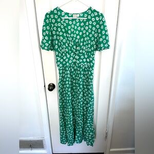 Wrangler x Billabong green midi/maxi dress